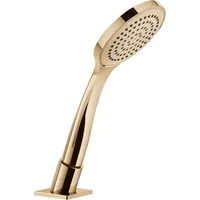 GESSI Rilievo, Brauseschlauchdurchführung mit Handbrause - warm bronze