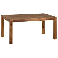 MiaMöbel Esstisch Lendra 140x90cm Massivholz Teak