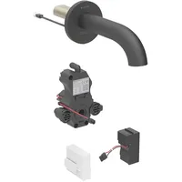 Geberit Piave Waschtischarmatur, Ausladung 170mm, ohne Mischer, Netzbetrieb, für