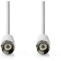 Nedis CSGL41000WT100 Koaxialkabel 10 m F-Typ Weiß