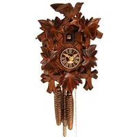 CLOCKVILLA HETTICH-UHREN Kuckucksuhr 0,00 mechanisch braun