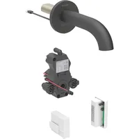 Geberit Piave Waschtischarmatur, Ausladung 170mm, mit Mischer, Generatorbetrieb, für