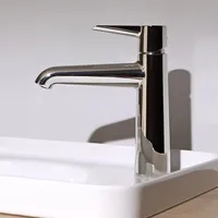 Laufen PURE Einhebel-Waschtischmischer, Festauslauf, Ausladung 140 mm, ohne Ablaufventil,