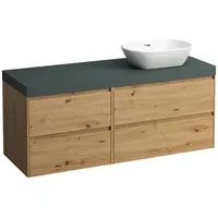 Laufen Lani Waschtischplatte mit Unterschrank, 1370mm, mit Ausschnitt rechts