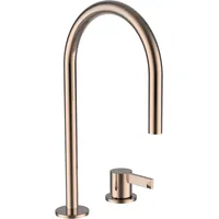 Laufen Kartell 2-Loch-Waschtischmischer ohne Ablaufventil - Rosegold