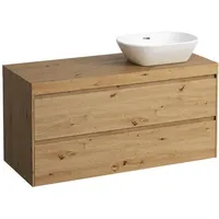 Laufen Lani Waschtischplatte mit Unterschrank, 1185mm, mit Ausschnitt rechts