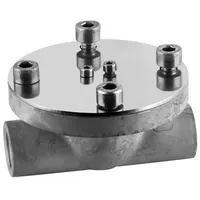 GESSI Unterputz-Körper für freistehende Waschtisch-Auslaufür 1/2 Anschlüsse sind parallel