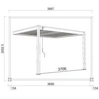 Weide Deluxe ca. 400x255x300 cm
