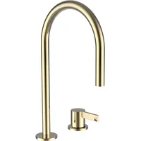Laufen Kartell 2-Loch-Waschtischmischer ohne Ablaufventil - Gold