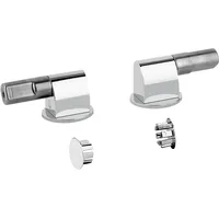 GESSI Gessi316 Scharniere mit Absenkautomatik und seitlichen Abdeckkappen für