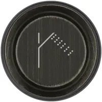 GESSI Venti20 Bedientaste-Abdeckung Antikalk-Handbrause, SP03294187, Farbe: Bronze