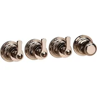 GESSI Venti20 Fertigmontageset Thermostat, 3-Wege, Vertikale/horizontale Wandmontage, 65336299, Farbe: