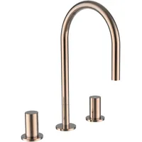 Laufen Kartell 3-Loch-Waschtischmischer ohne Ablaufventil - Rosegold