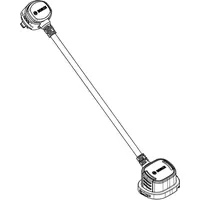 Bosch PowerMore Kabel Kabelführung in Richtung Akkuhalter, 50 mm