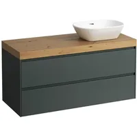 Laufen Lani Waschtischplatte mit Unterschrank, 1185mm, mit Ausschnitt rechts
