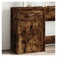 VidaXL Beistellschrank Räuchereiche 56,5x39x90 cm Holzwerkstoff