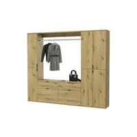 MID.YOU Projekt X Garderobe 212x193x34 beige