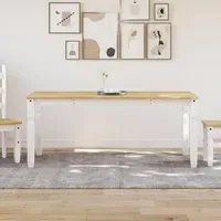 VidaXL Corona 180 x 75 x 90 cm weiß