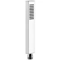 GESSI Rettangolo Antikalk-Handbrause, Eigensicher, Handbrause aus Metall, 20154031, Farbe: