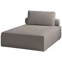 Fun Möbel Chaiselongue Sezlong Liege CELES PREMIUM in Stoff
