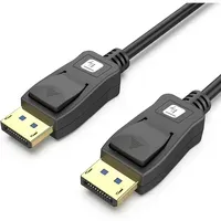 TECHLY Displayport-Kabel 2.1 M/M 1m - schwarz