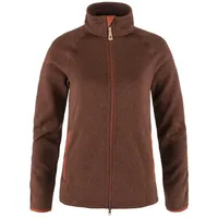 Fjällräven Övik Fleece Zip Sweater W Damen Autumn Leaf