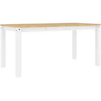 VidaXL Panama 160 x 75 x 80 cm weiß