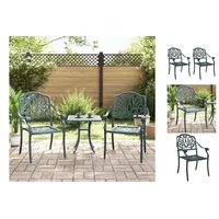 VidaXL Gartenstuhl 72,1 x 29,2 x 91 cm grün