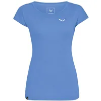 Salewa Puez Dry Kurzarm-t-shirt - Morning Blue Melange -