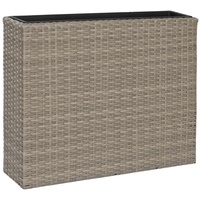 Fijalo Home ESPRIT Blumentopf aus Polypropylen, Rattan, 83 x