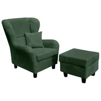 Luma-home schönes für dein zuhause Ohrensessel Cordstoff 90 x