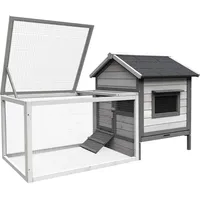 Wiltec Freilaufgehege Hasenstall 146 x 75 x 83 cm