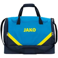 Jako Iconic Sporttasche 444 blau/marine/neongelb L 62 Liter