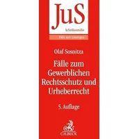 C.H. Beck Verlag Fälle zum Gewerblichen Rechtsschutz und Urheberrecht