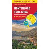 Mairdumont MARCO POLO Länderkarte Montenegro 1:250.000