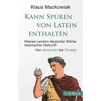 C.H. Beck Verlag Kann Spuren von Latein enthalten