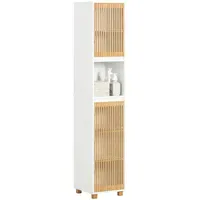 SoBuy Hochschrank 33 x 165 x 33 cm Weiß