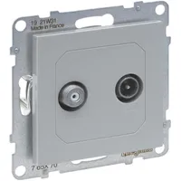 Legrand SEANO Einzeldose TV-SAT, 2 Kabel, und HD-TV, Anschlussdämpfung: