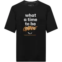 Salewa Eagle Outside Loose Kurzarm-t-shirt - Black Out -