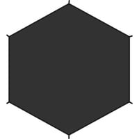 Fjällräven Dome 2 Footprint Accessories for Tents, Schwarz, Einheitsgröße