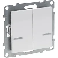 Legrand Seano with Netatmo Serienschalter 2x250W pro Kanal Taster