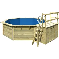 Karibu Pool Modell 2 Set inkl. Filteranlage Skimmer mit
