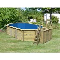 Karibu Pool Modell 4 Variante B Set 400 x