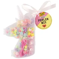 Folia Perlen-Set Unicorn mehrfarbig