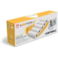 KIDYWOLF 418135 - Klebepapier zu Sofortbildkamera 5 Rollen