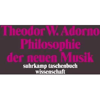 Suhrkamp Philosophie der neuen Musik