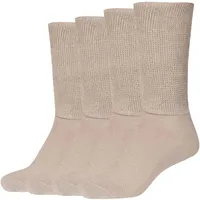 CAMANO Diabetikersocken 4er Pack comfort in sand 43-46