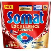 Somat EXCELLENCE PREMIUM 5in1 Spülmaschinentabs 16 St.