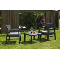 PROGARDEN Kraka Set 3-tlg. Anthrazit