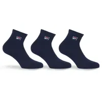Fila Kurzsocken 3 Paare Blau 39-42